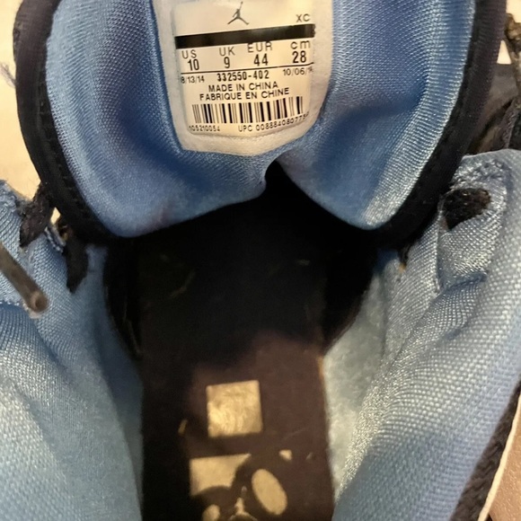 Nike Air Jordan 1 High Retro CP3 PE Midnight Navy UNC - Picture 5 of 7